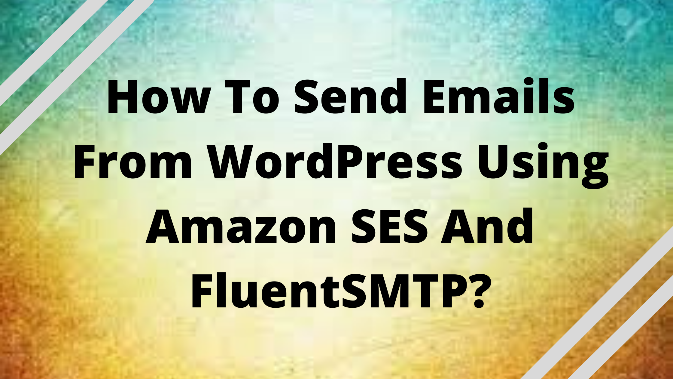 How to use  SES to send Emails - CloudPages