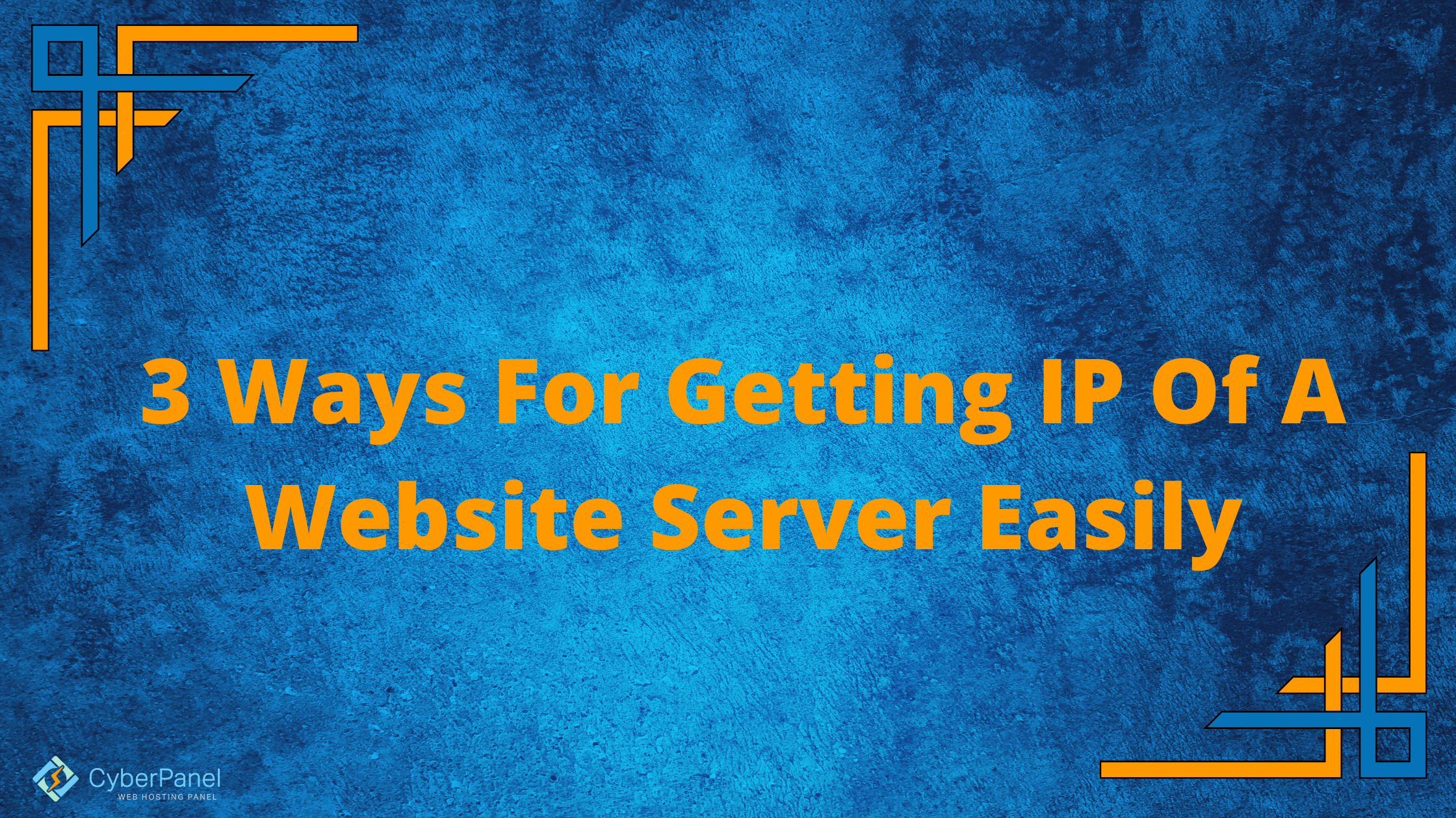 Find the IP Address of my Website, Server and Domain