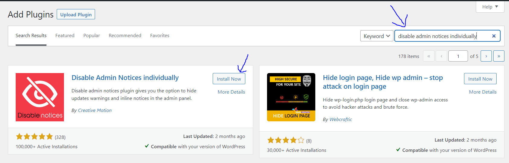 How to Disable WordPress Notifications for Backend For Users?