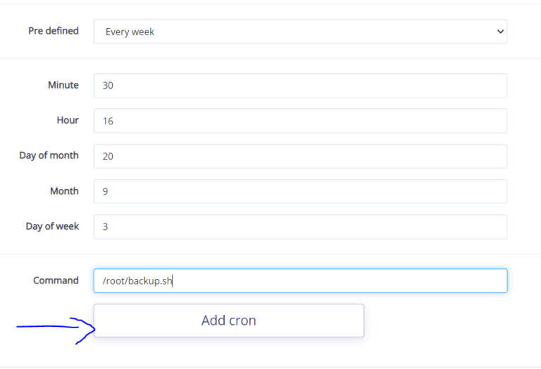 How to run a cron job for every hour?