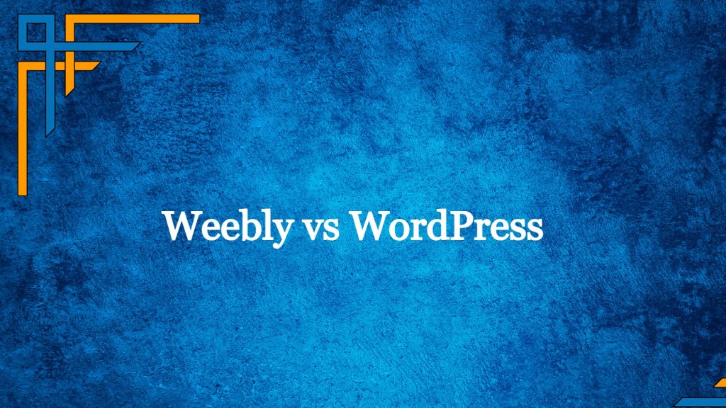 weebly vs wordpress