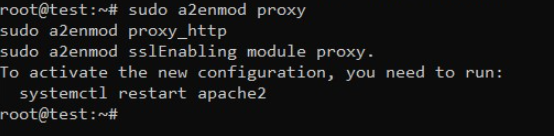 Apache as a reverse proxy