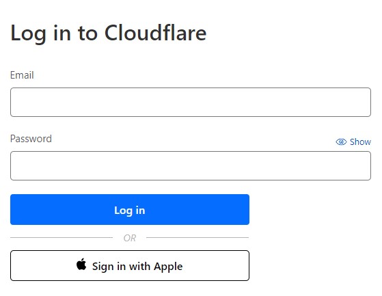 Access Your Cloudflare Dashboard