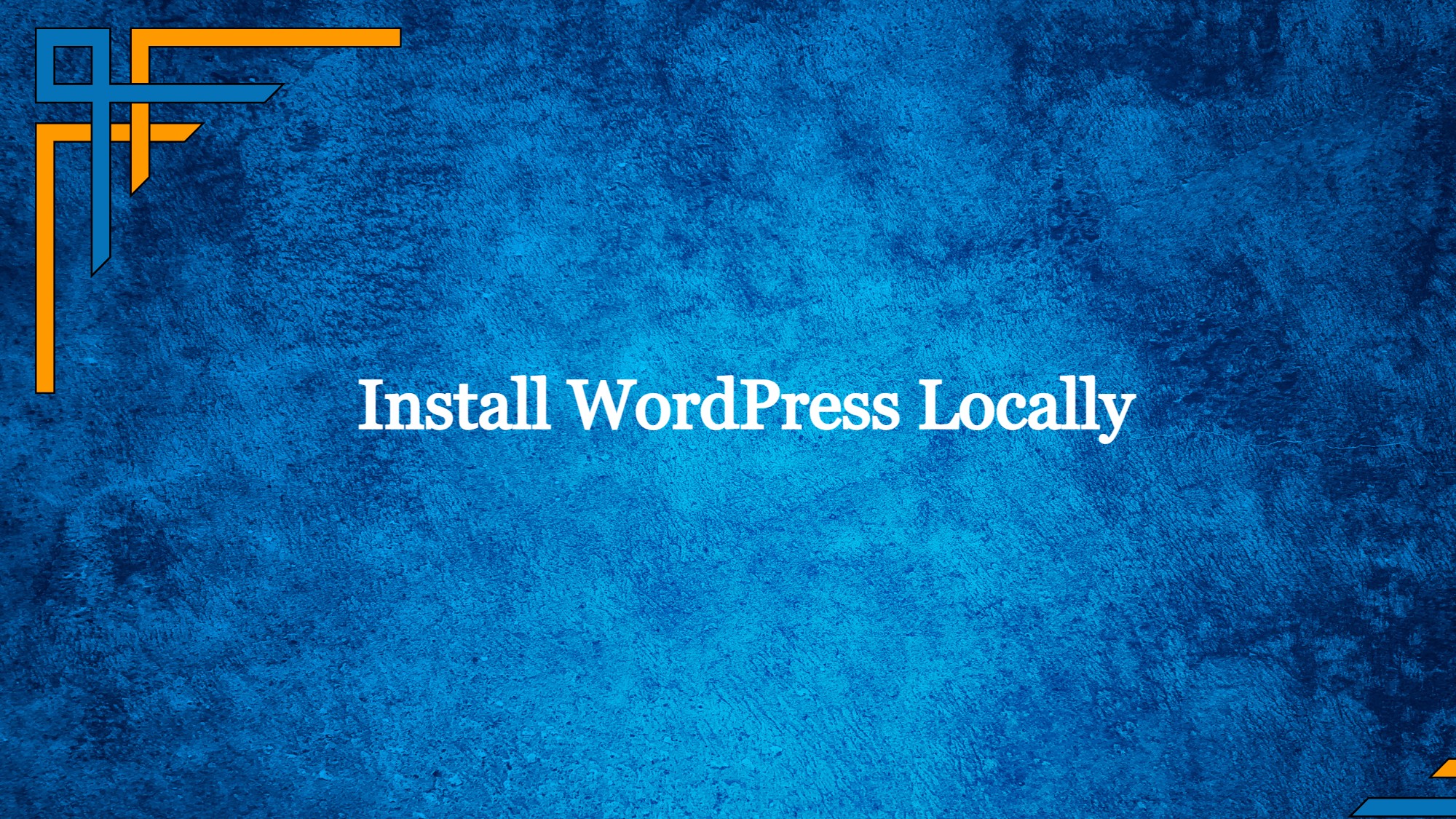 How to Install WordPress Locally on Windows