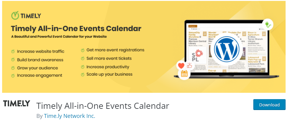  Time.ly All-in-One Event Calendar 