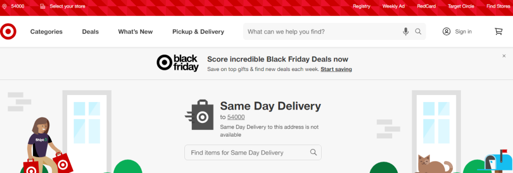 Target Same-Day Delivery