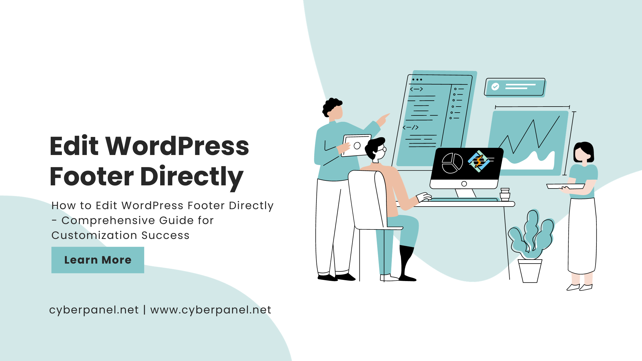 How to Edit WordPress Footer Directly  