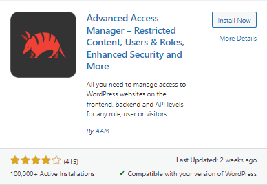 Advanced-access-manager