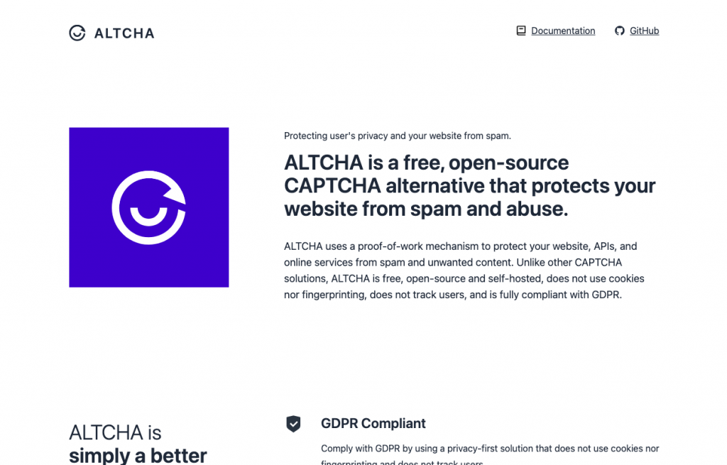 ALTCHA-reCAPTCHA-Alternatives