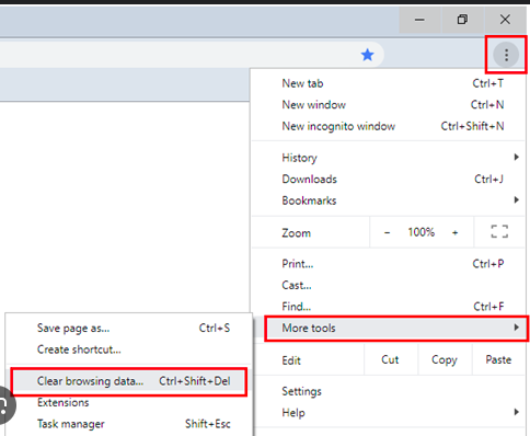 Clearing-cache-cookies-in-browser-to-fix-bad-gateway-error-code-502