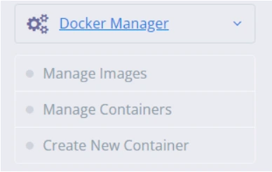 CyberPanel Dcoker Manager