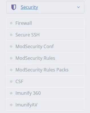 CyberPanel Security Features