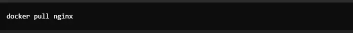 Pulling the Nginx image