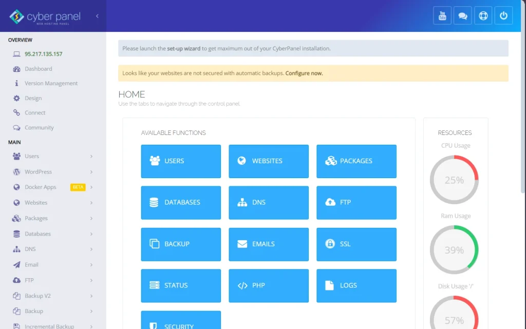 How To Track IP Address from Email with CyberPanel