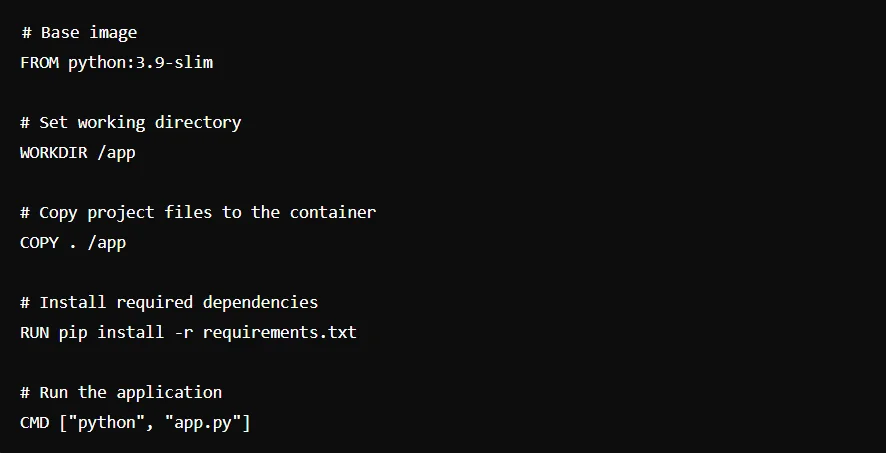 Python code