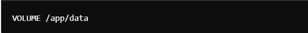 VOLUME COMMAND