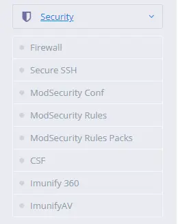 CyberPanel- Firewall