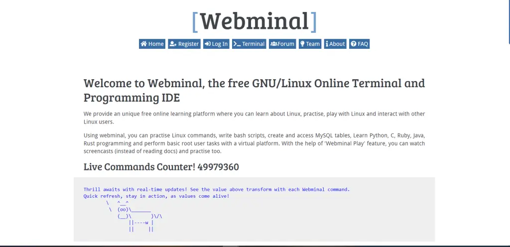 Webminal