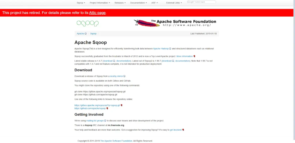 Apache sqoop