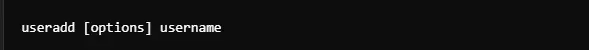 Linux  useradd command