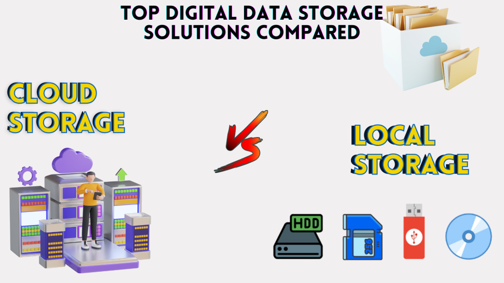 cloud storage vs local storage differences compared in 2024