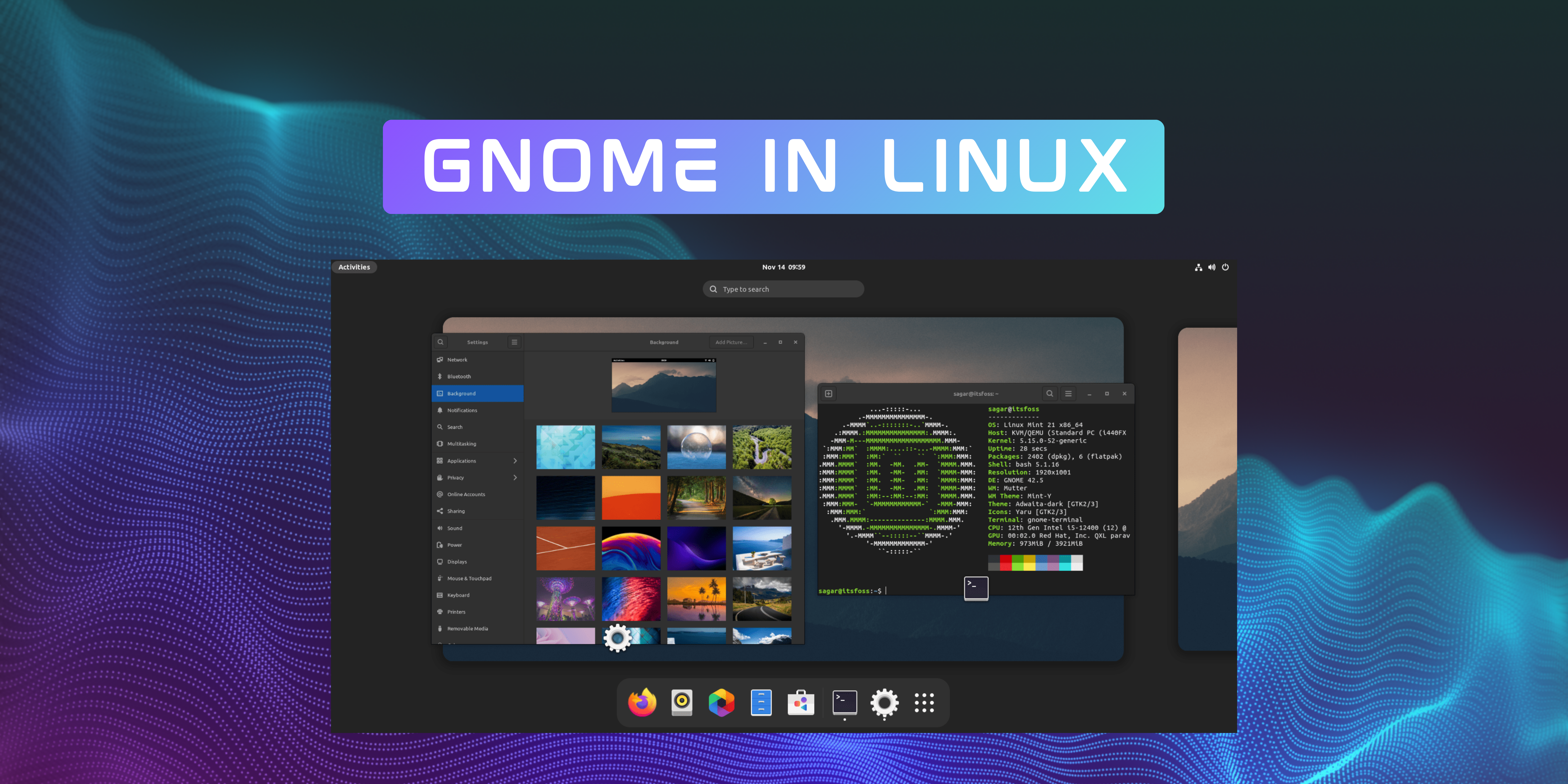 GNOME in Linux