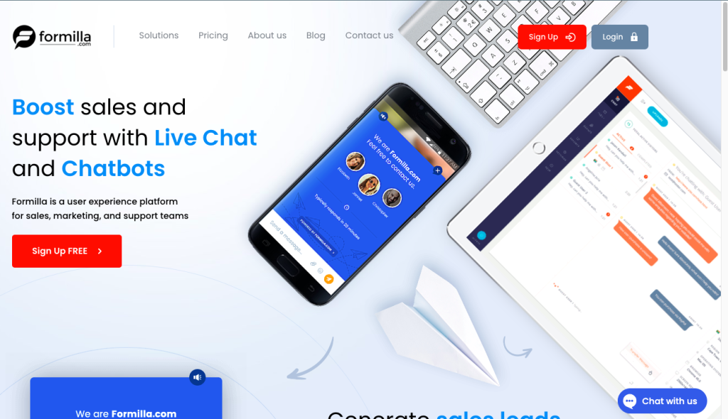 Formilla-live-chat-plugin-for-WordPress