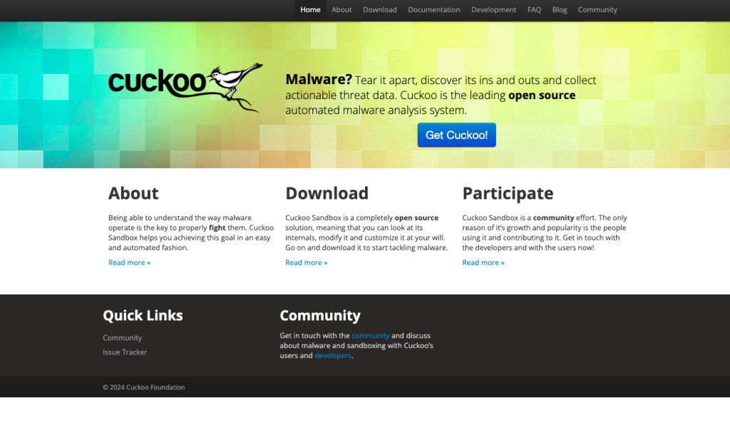 CuckooSandbox-best-Malware-analysis-tool-for-2025