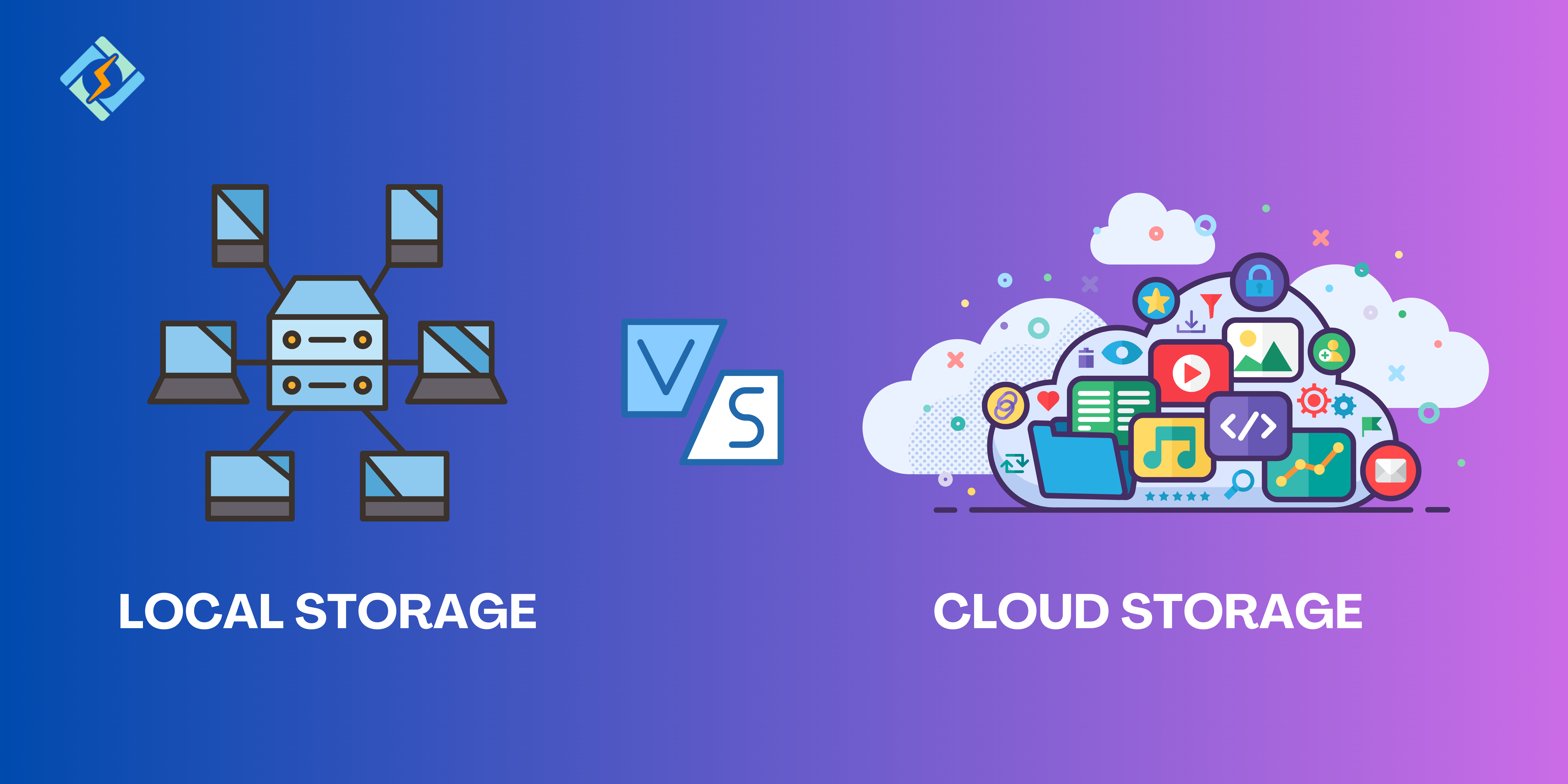 local storage vs cloud Storage