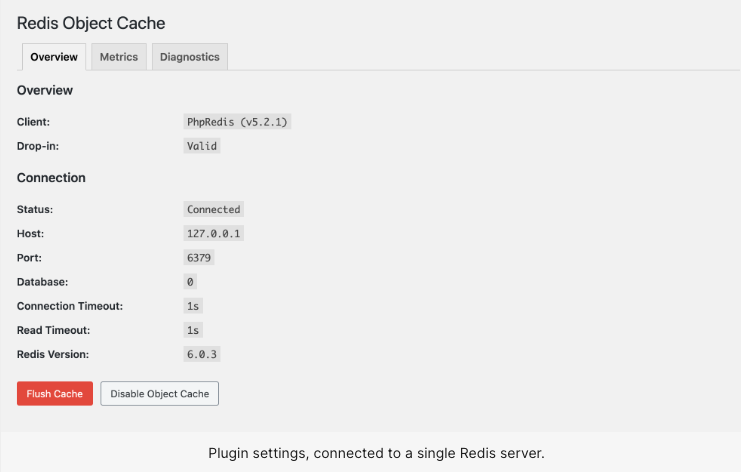 Redis-screenshot-WordPress-Object-Cache