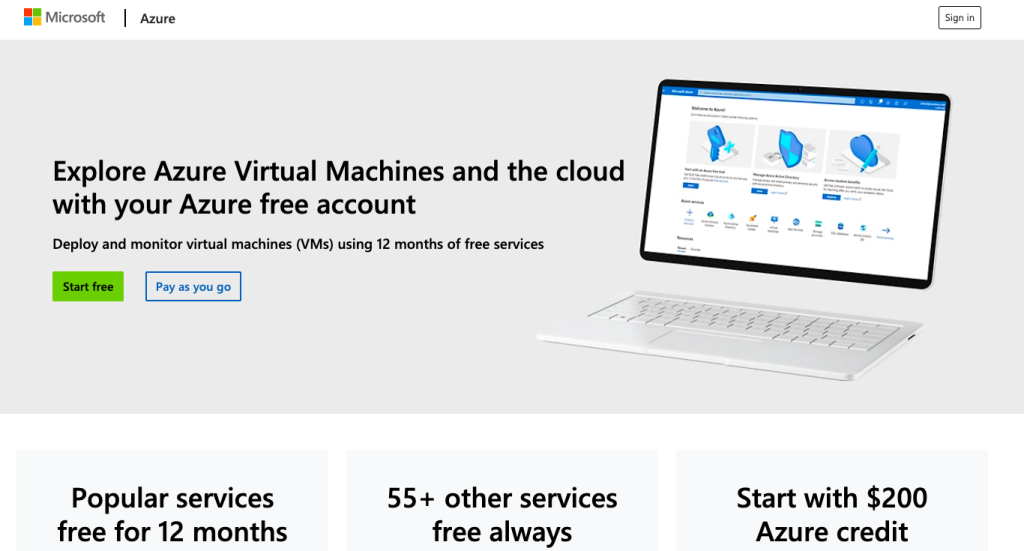 Azure-online-virtual-machine-