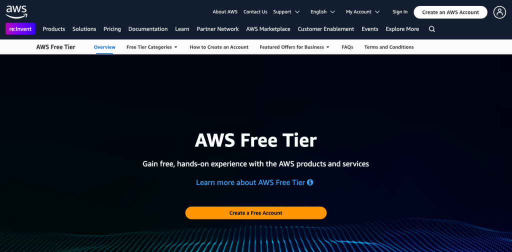 AWS-virtual machine-free-tier
