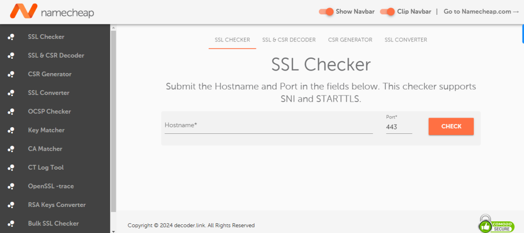 namecheap SSL