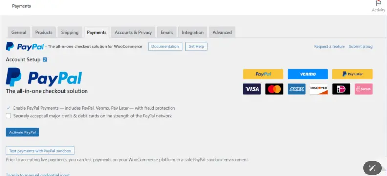 edit payment preferences