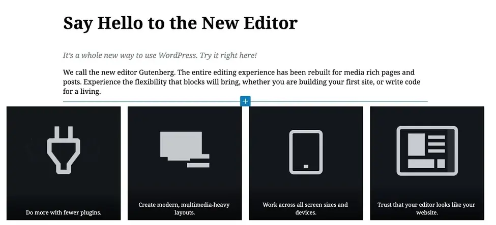 Gutenberg Editor: WordPress REST API