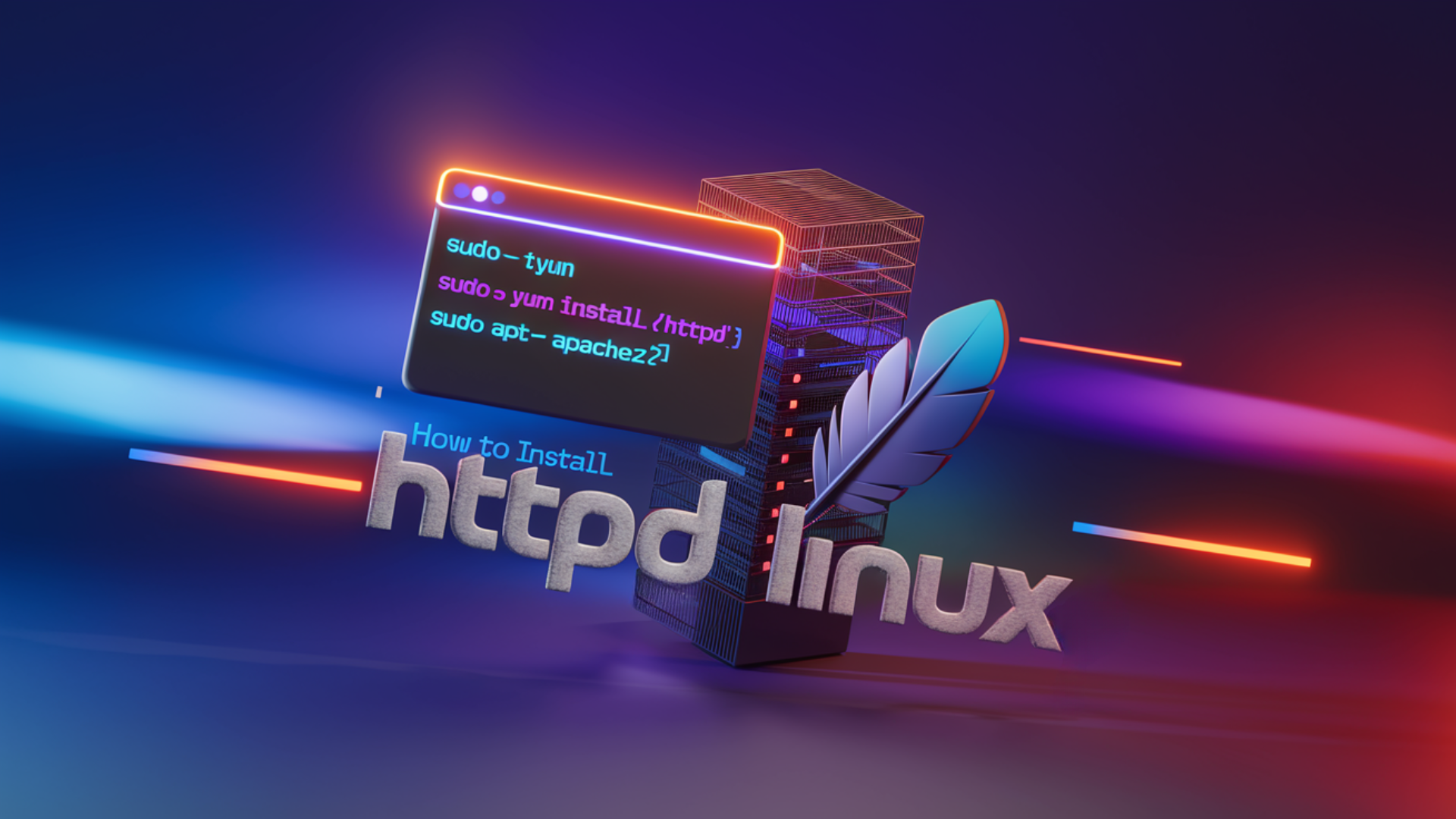 how to install httpd linux