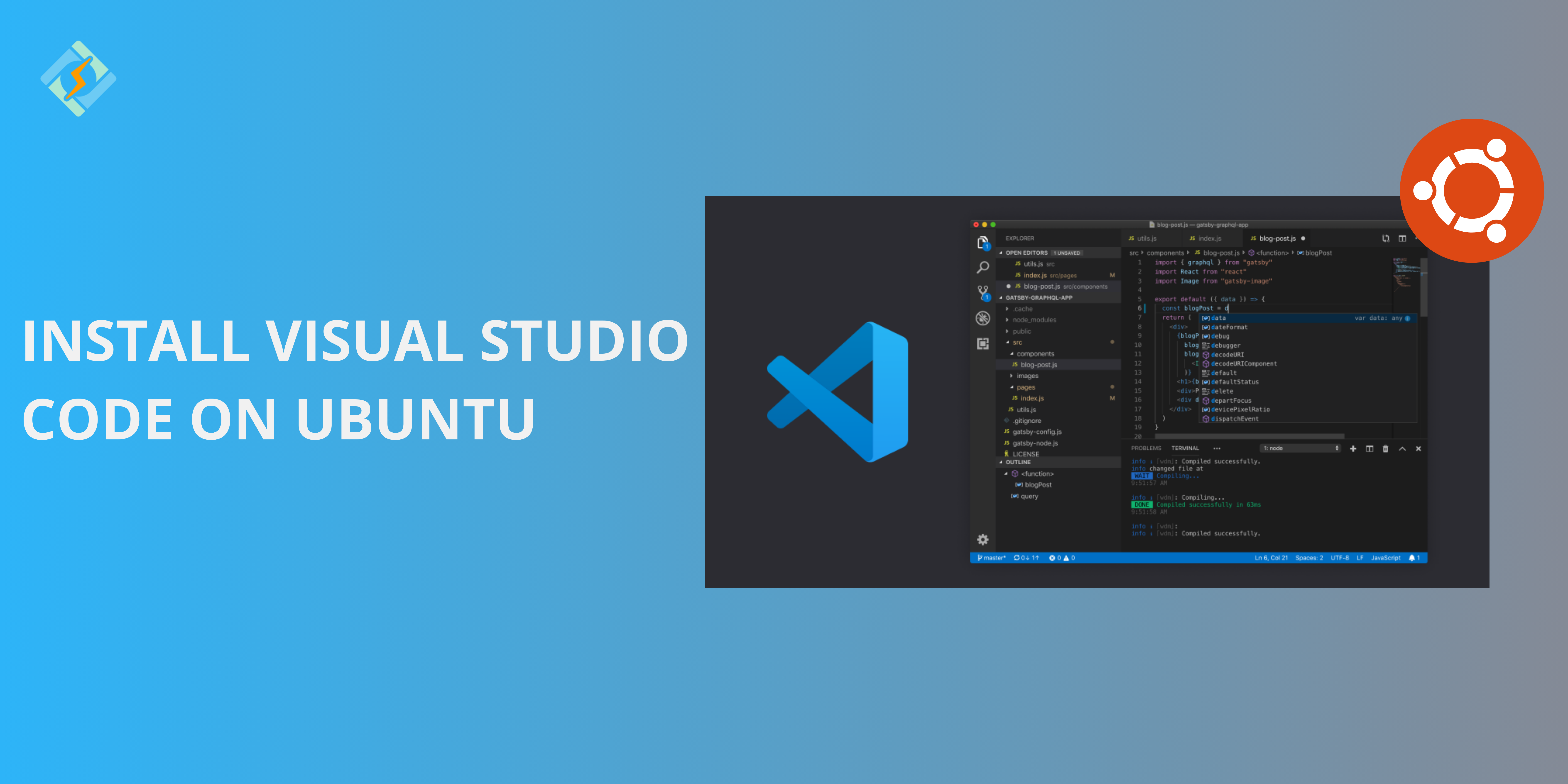 Install Visual Studio Code on Ubuntu