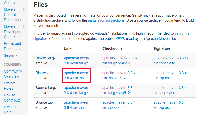 download-Apache-maven-on-Windows