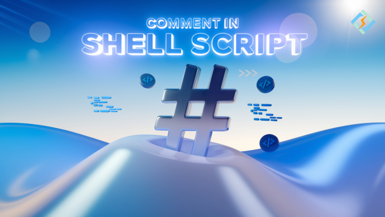 comment in shell script
