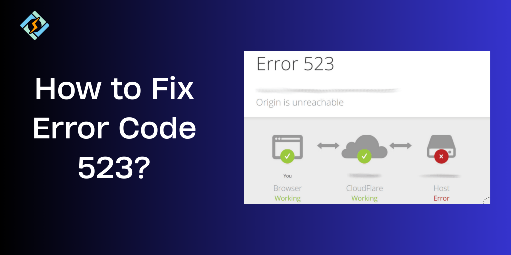 error code 523