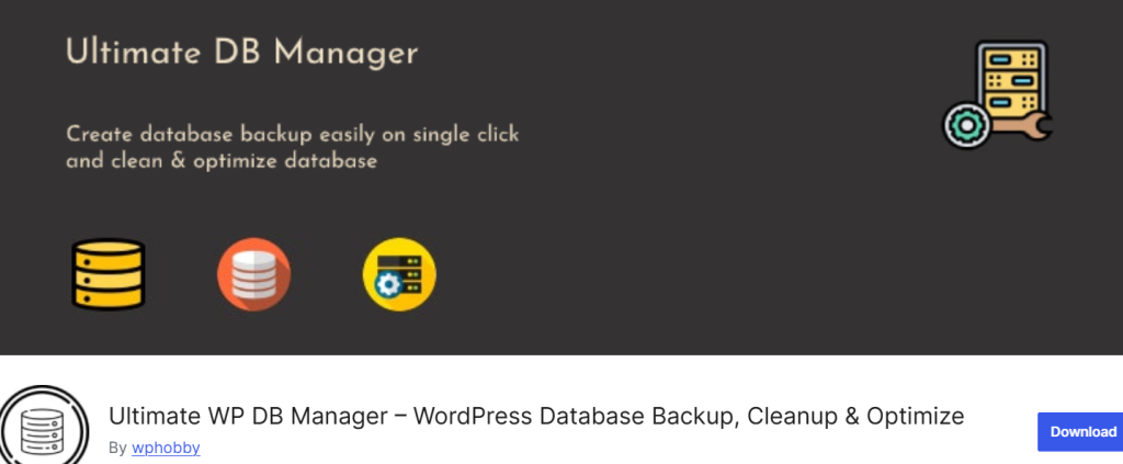 WP-DBManager