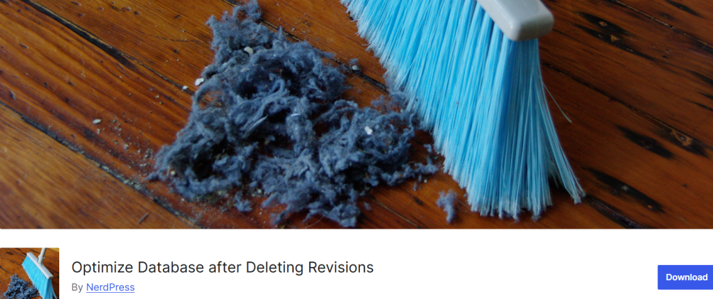 Optimize Database after Deleting Revisions