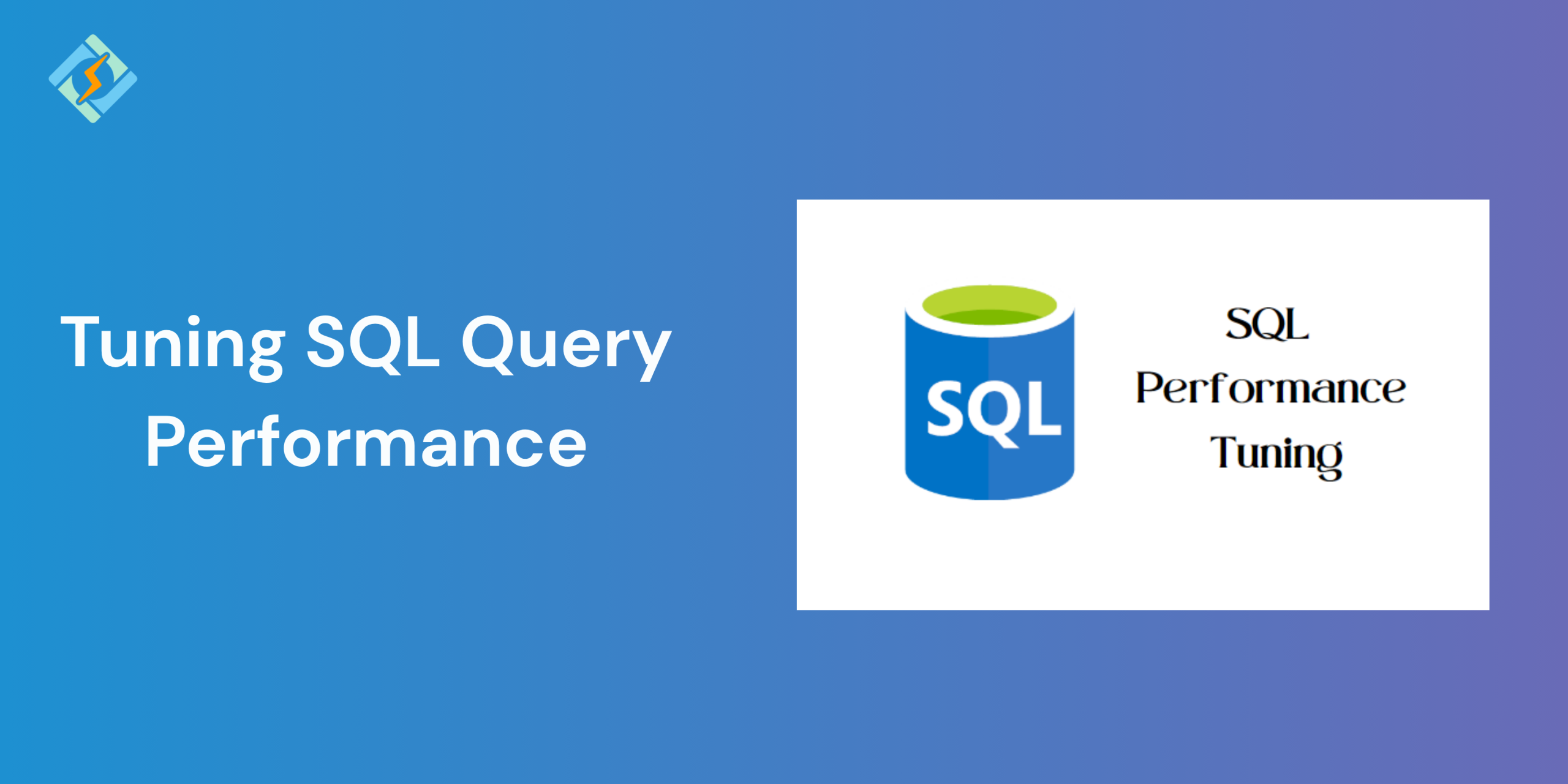 SQL Performance Tuning