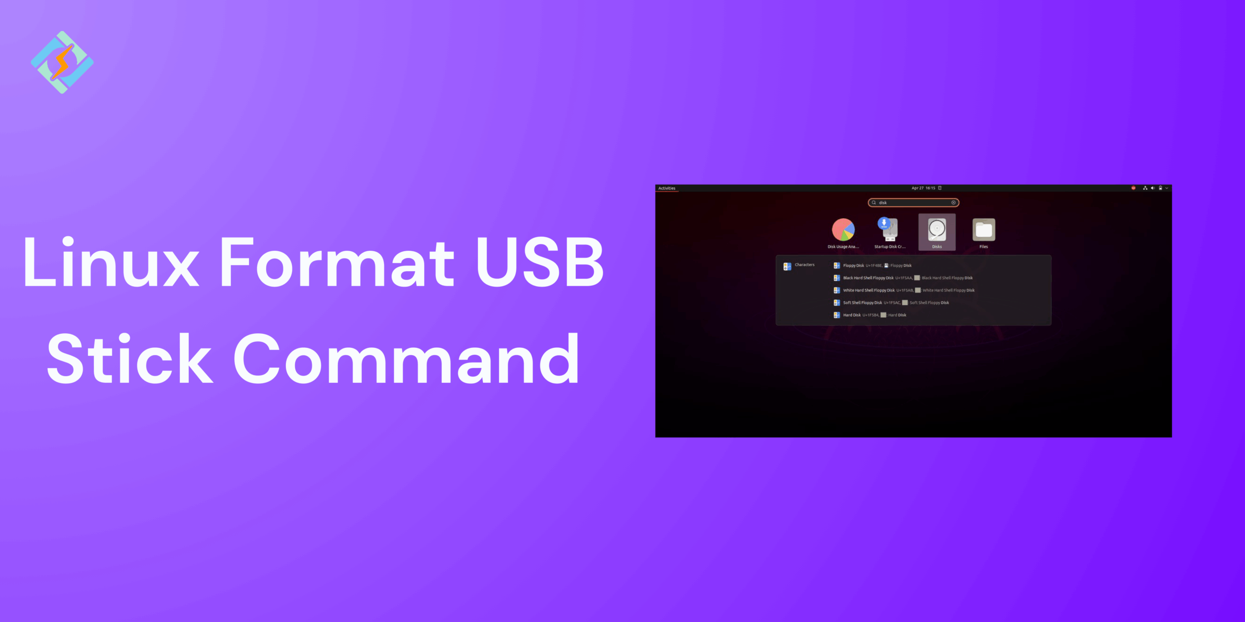 Linux Format USB Stick Command