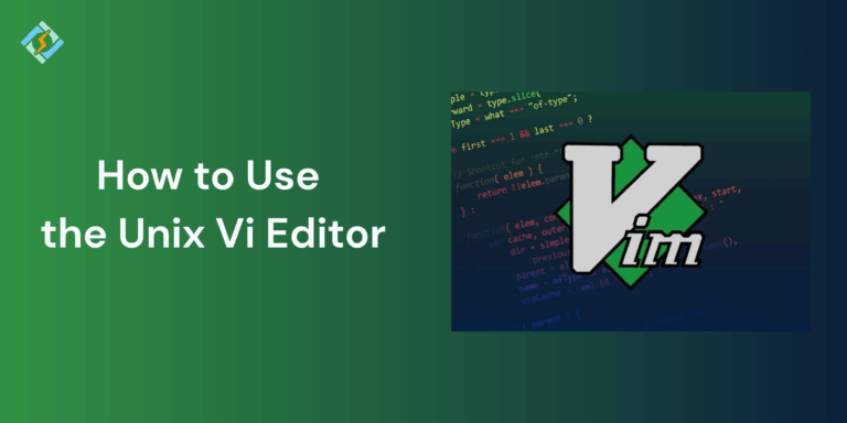 Unix VI Editor
