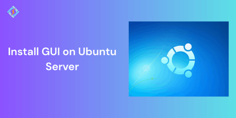 Install GUI on Ubuntu Server