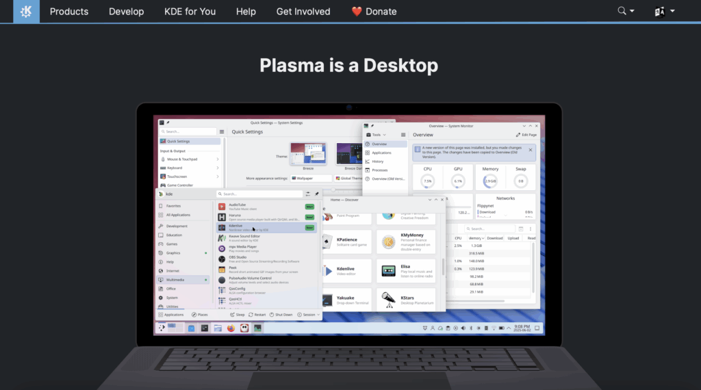 Install a GUI on Ubuntu Server - KDE Plasma