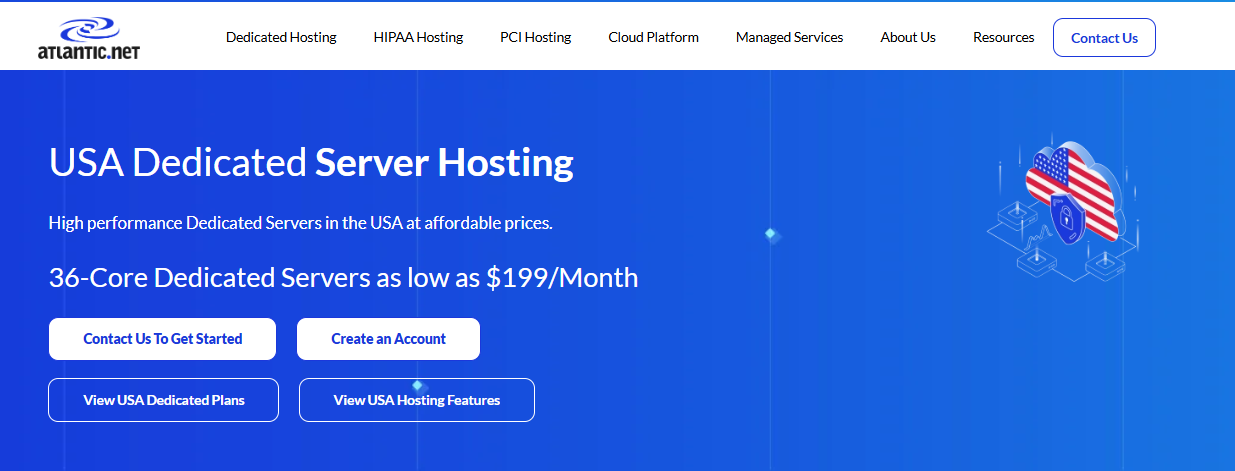 Atlantic.Net Dedicated Server