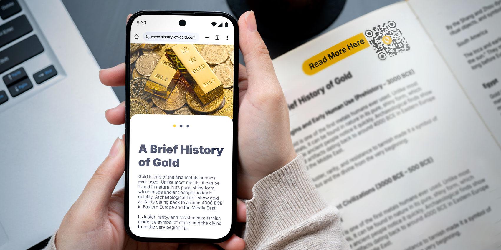 Link QR Code practical uses