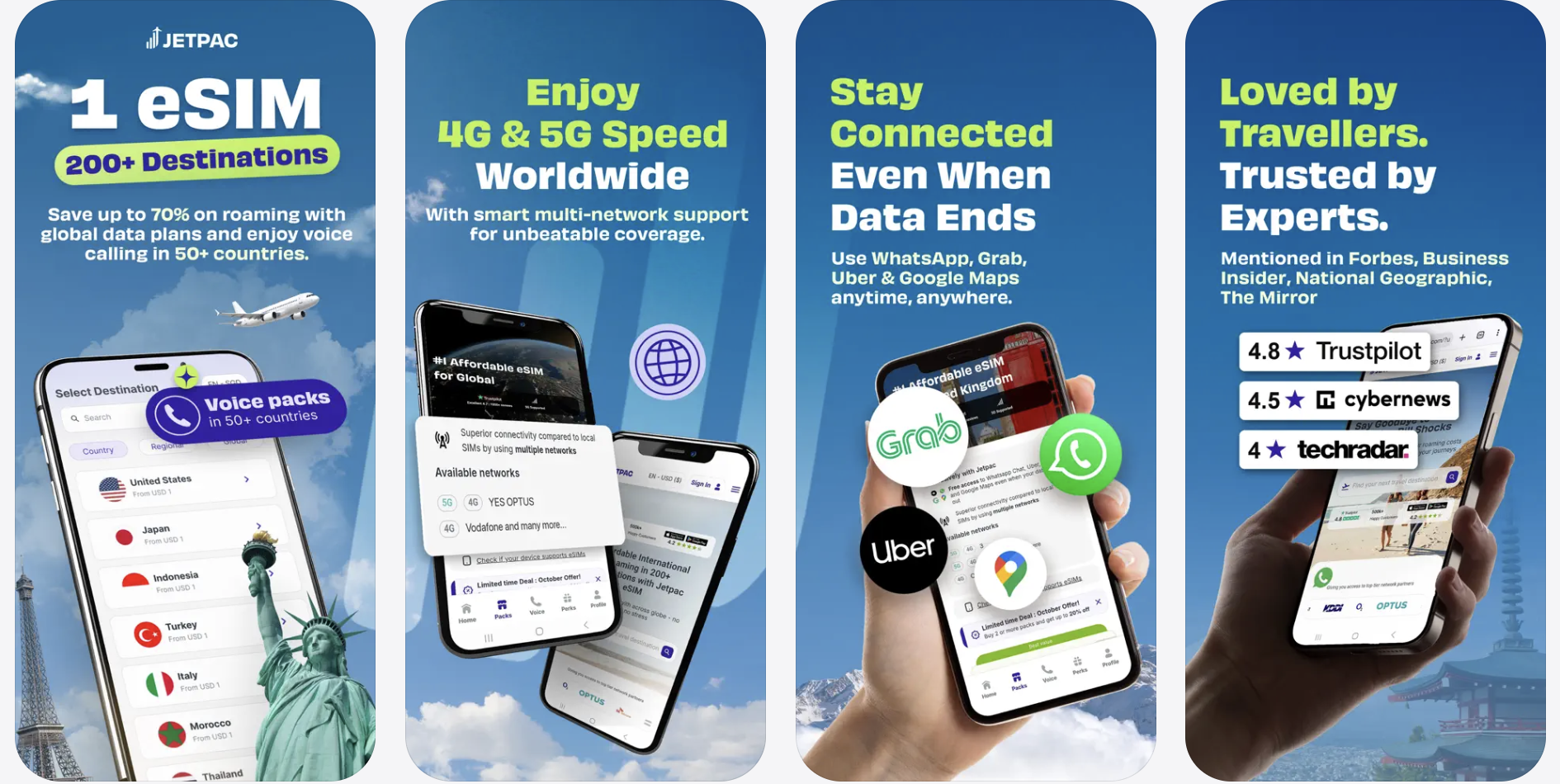 Jetpac eSIM provider